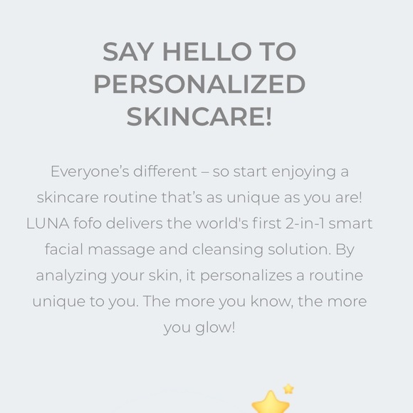 ⭐️LUNA Fofo w/ 24k sensors-App  driven skincare⭐️ - Picture 4 of 4
